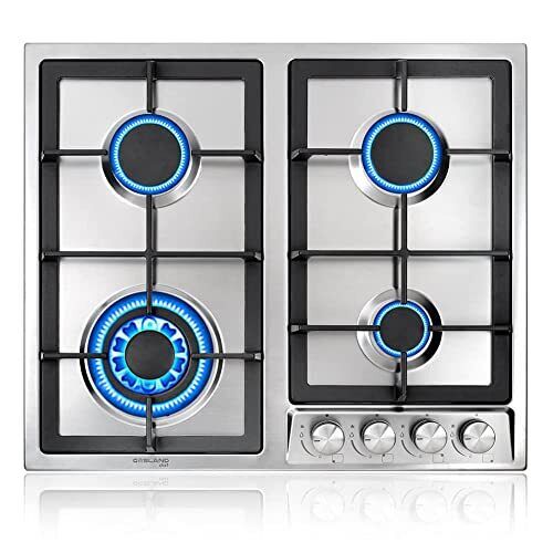 Gasland Chef GH60SF 60cm Inossidabile Fornello a Gas 4, da Incasso (I5S)