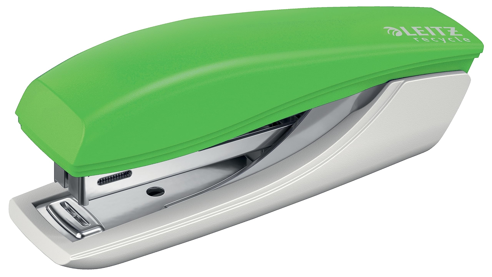 Leitz NeXXt Recycle Mini Stapler, 10 Sheets, Compact & Pocket Sized, with Staple