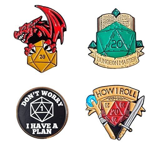 Power Beast Dungeon 4x Spilla Dungeons and Dragons, Pin Dungeons and (j2Y)