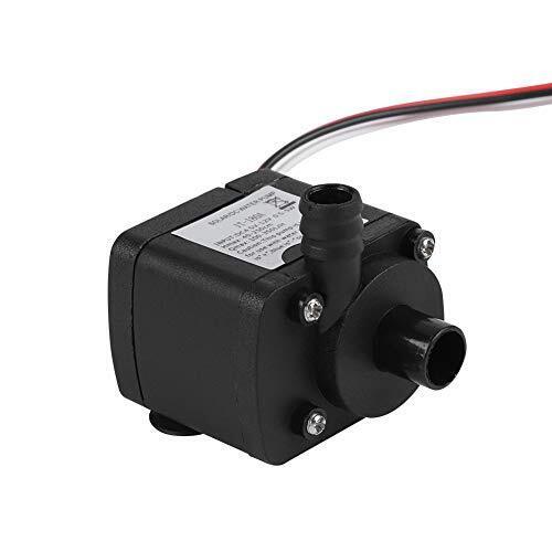 Hakeeta DC Water Pump 12V, Miniature, per PC Computer, Sicurezza e Scosse (w5a)