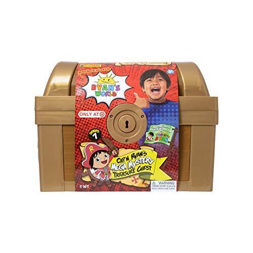 Ryan's World BK00755 - Forziere del tesoro del mistero di Ryan (h3Y)