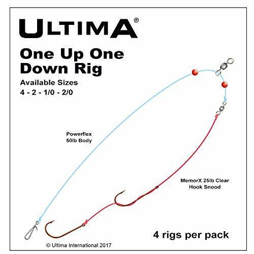 Ultima 1 Up 1 Down Rig - 1 Hook - Size 2 (p3j)