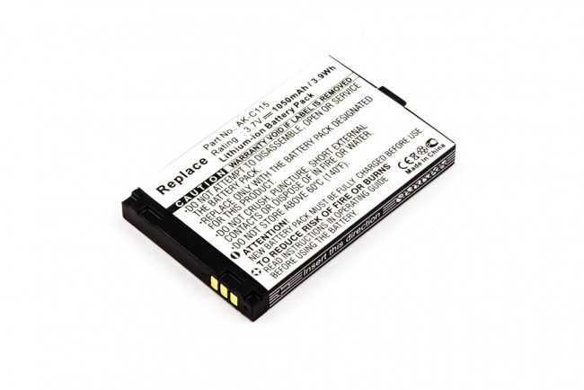 10238_GMBH, Batteria Emporia Telme C115 , AK-C115, Li-ion, 3,7V, 1050mAh, 3,9Wh