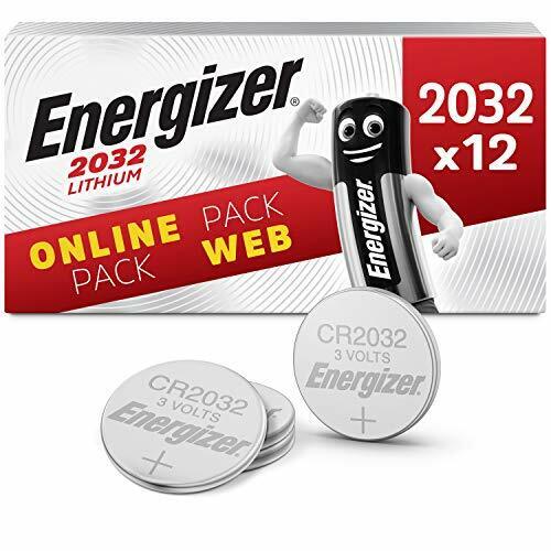 Energizer CR2032 Batterie al Litio, Confezione da 12 (D2U)