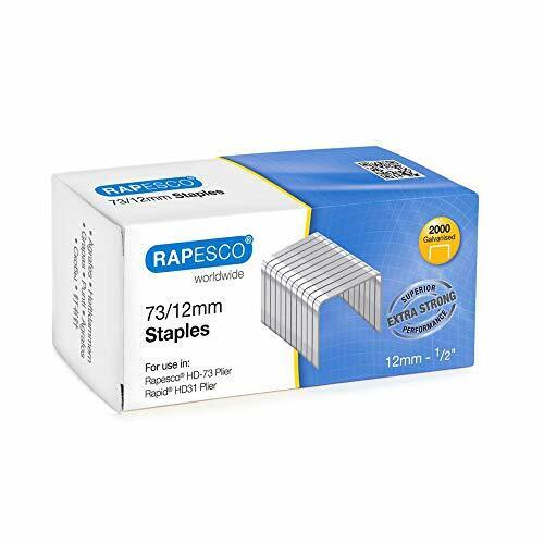 Rapesco 83215 Scatola 2000 Punti, 73/12 (H4h)