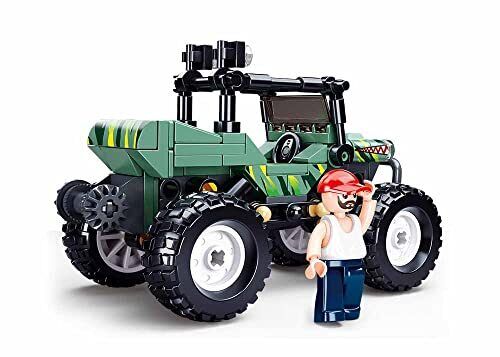 Sluban Klemmbausteine M38-B1106 Town-Off-Road Vehicle (k6U)