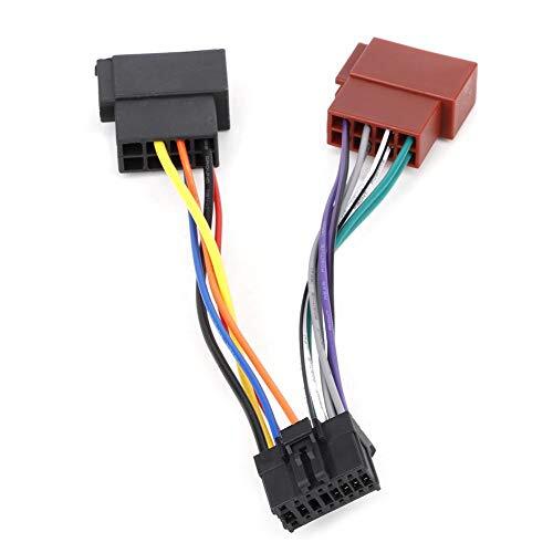 cablaggio stereo auto,pioneer wiring harness,Cablaggio stereo a 16 pin, (R5a)