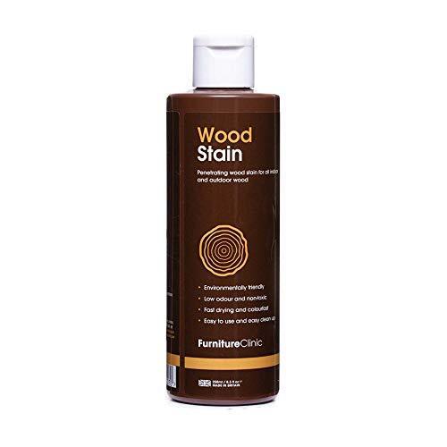 Furniture Clinic, Wood Stain, colorante per legno (2,5 l, nero), colora (s6C)