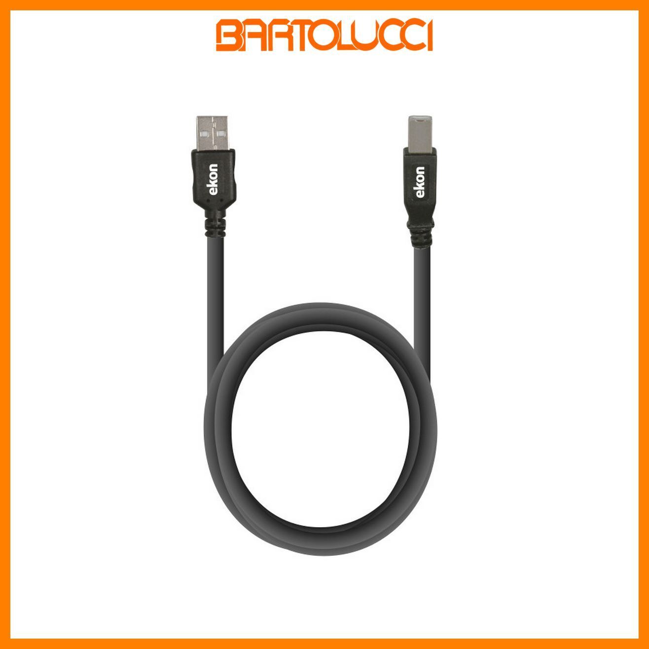 EKON ECIT31USBAB18MMK CAVO USB A 3.1- B  1.8 MT MM NERO