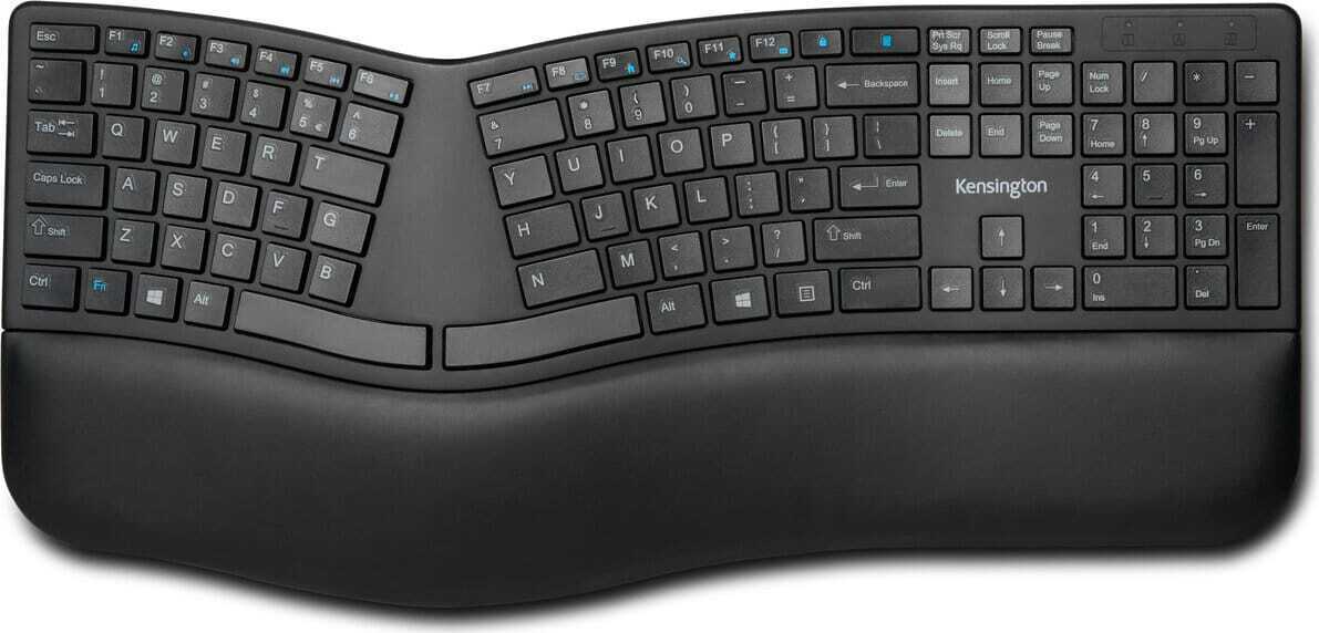 Kensington Tastiera Pro Fit Ergo tastiera RF senza fili + Bluetooth K75401IT