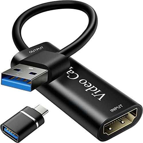 Scheda Acquisizione Video 4K 1080P HDMI Video Capture Card Full HD Scheda Vid...