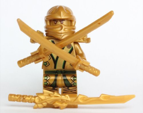 LEGO Ninjago - The GOLD Ninja - No confezione originale [Toy] (B2E)