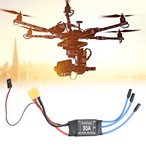 DAUERHAFT XT60 Regolatore elettronico di velocità ESC Senza spazzole (z8g)
