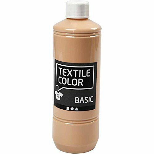 Colore per tessuti, rosa carne, 500ml (F3k)