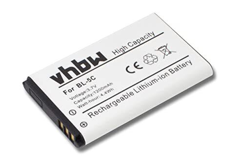 vhbw batteria compatibile con Amplicomms PowerTel M6300 smartphone (Y3D)