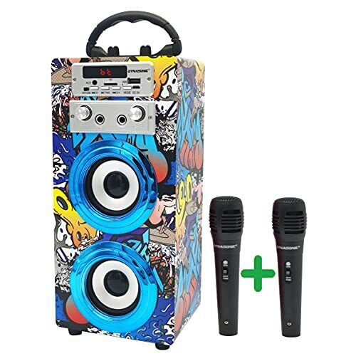 DYNASONIC (3º Generazione Microfono Karaoke, Regali per Ragazzi e (P1c)