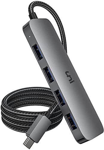 Hub da USB C a USB, uni Adattatore da USB Tipo C a USB con 4 Porte USB (C6y)