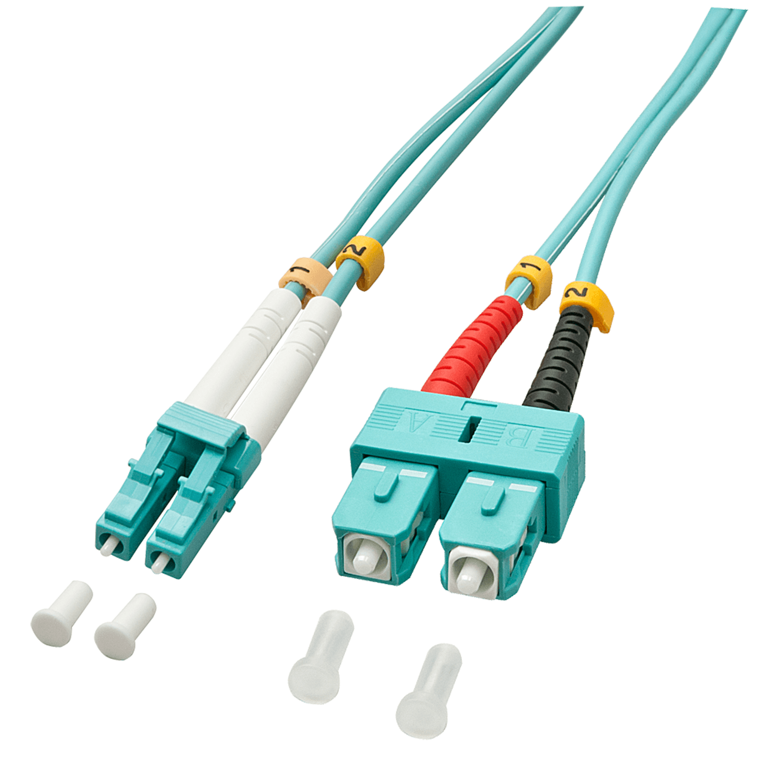 Lindy 46392 Cavo Fibra Ottica OM3 LC/SC - 50/125, 3m