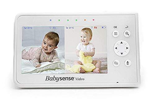 Babysense Unità genitore con schermo diviso per baby monitor video V43 (s7H)