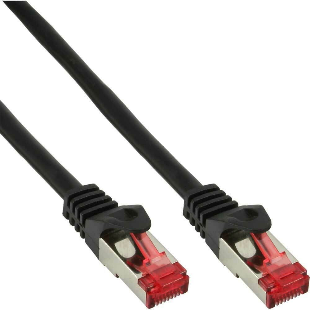 INL InLine® Cavo Rete Lan, S/FTP (PiMf), Cat.6, 250Mhz, nero, 2m, Patch Etherne