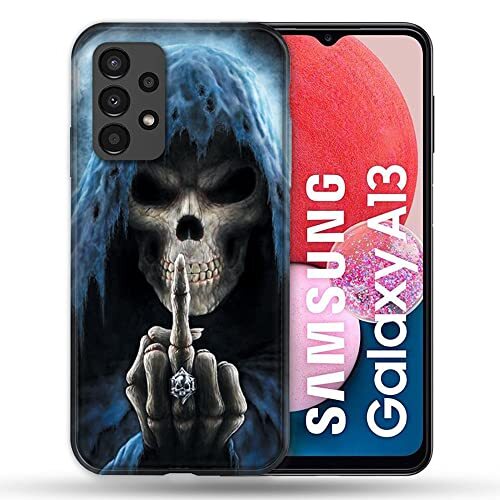 Cover per Samsung Galaxy A13, motivo: teschio (P2t)