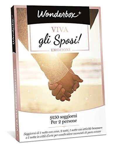 Wonderbox Cofanetti Regalo - Viva Gli sposi! - Emozioni (E6y)
