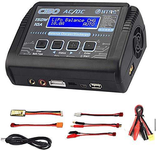 YUNIQUE ITALIA 1 Pezzo HTRC Caricabatteria LiPo RC Scaricatore (F2a)