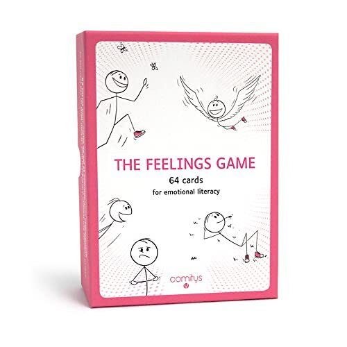 The Feelings Game | 64 Feelings Literacy Cards | Non-Violent (Q4I)