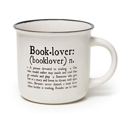 Legami - Cup Puccino, Tazza in Porcellana New Bone China, Tema Book (N6d)