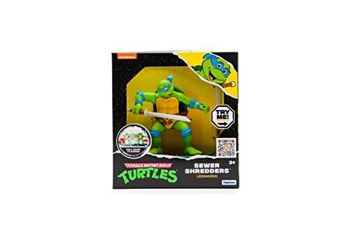 Tortuga Ninja Mutante Adolescente Sewer Shredders Leonardo (g2H)
