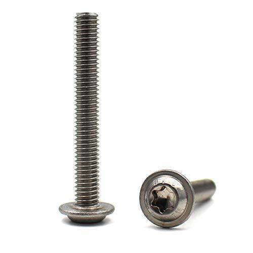 Vite a testa bombata con flangia e esagonale interno/Torx (ISR, TX) (h3b)