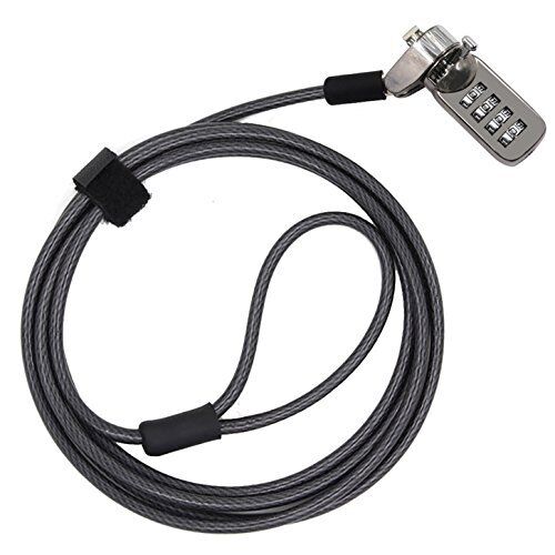 CaLeQi Computer Lock 4 cifre Password di Sicurezza per Laptop Notebook (p7T)