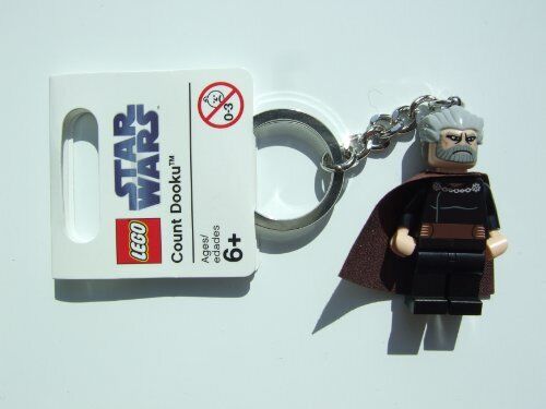 Lego Count Dooku Keychain - Star Wars Clone Wars (B4u)