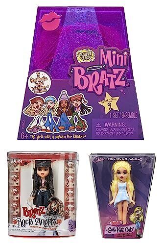 MGA's Miniverse Mini Bratz Serie 2 - Y2K Nostalgia - 2 Mini Bratz in Ogni (o8Z)