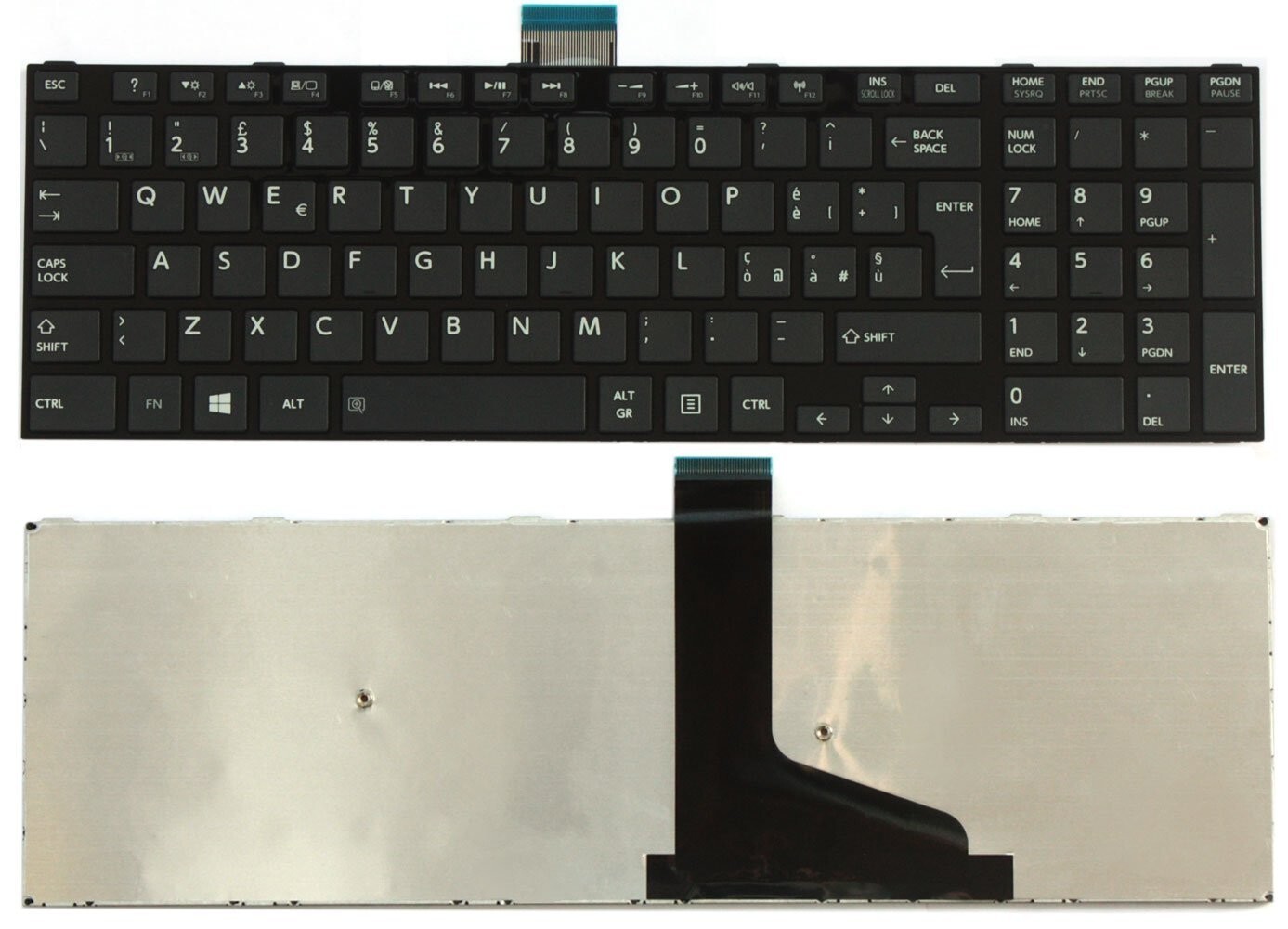 Tastiera Italiana compatibile con Toshiba Satellite S50 S50-A-115 V138126AK1