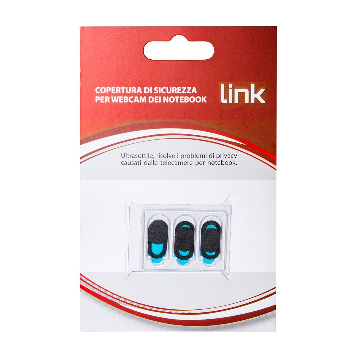 SET 3 COPERTURE ULTRASOTTILI CON APERTURA SCORREVOLE PER TELECAMERA NOTEBOOK O T