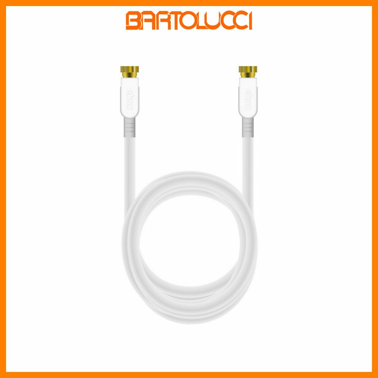 EKON ECSAT75FFW CAVO SAT 7.5 MT FF BIANCO