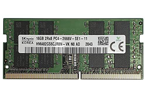 Hynix 16 GB (1 x 16 GB) DDR4 Sodimm 2666 MHz 260 pin PC4-21300 (W7D)