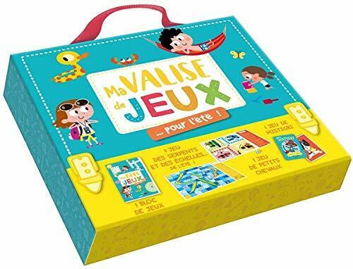 Ma Valise de Jeux Pour L'Été ! Contient 1 Bloc de Jeux, 1 Jeu de Petits (m5Z)