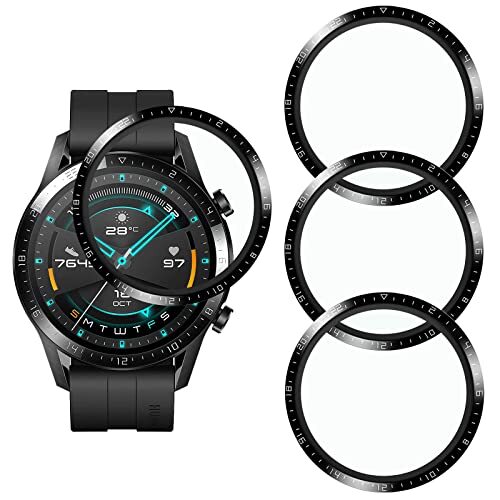 KELOLIN [4 Pezzi] Pellicola Protettiva per HUAWEI Watch GT 2 (46 mm) (R1a)