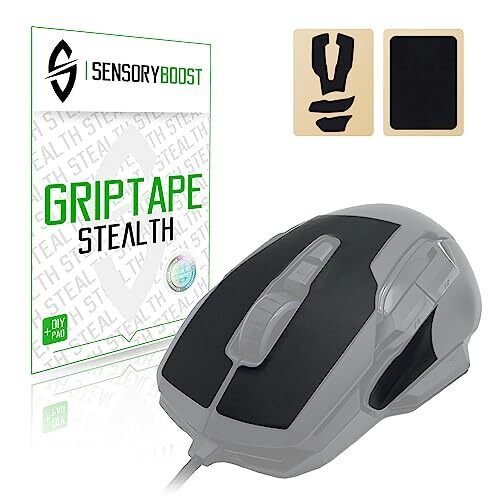 SensoryBoost | Set di adesivi per mouse Roccat Kone Aimo Gaming, (h6e)