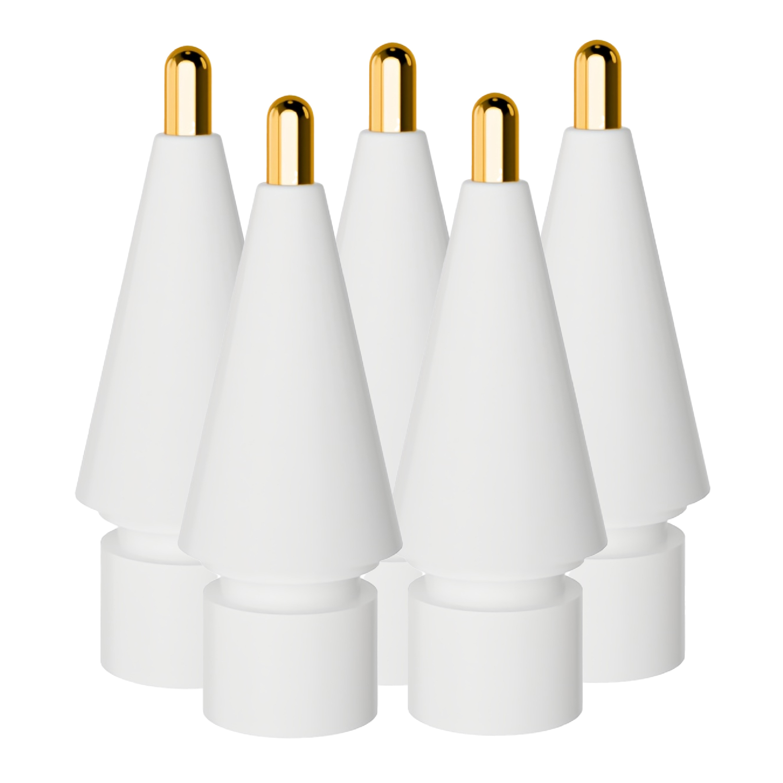 MMOBIEL 2.0mm Metal Apple Pencil Nibs 1st & 2nd Generation - Blanco