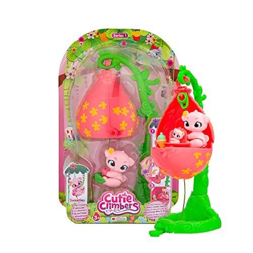 CUTIE CLIMBERS S1 Family Pack Sweeties Polly, Casetta Fiore con 1 (d0L)