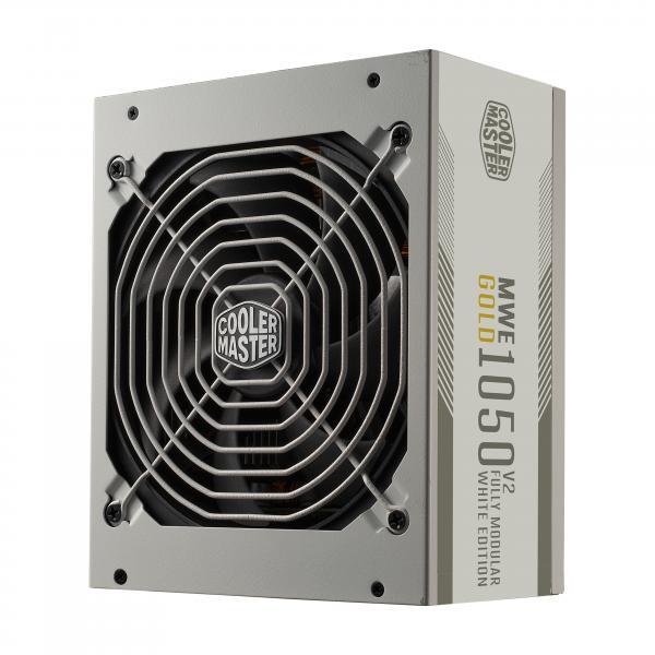 Cooler Master MWE Gold 1050 V2 Modulare, 80Plus Gold, Bianco - 1.050 watt