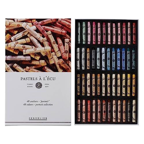 Sennelier Extra Soft Pastel 48 Portrait Assorted Set (W2q)
