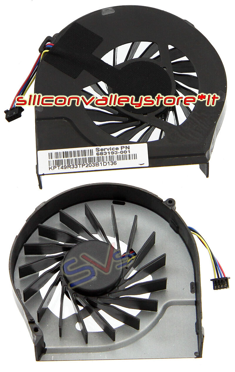 Ventola CPU Fan 683193-001 HP Pavilion G7-2002SM G7-2002SO G7-2002XX G7-2003EM