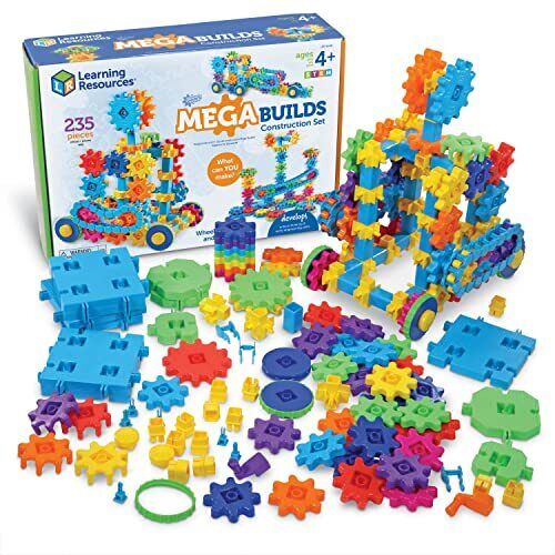 Learning Resources Mega costruzioni Gears Gears Gears, Set da costruzione (i4W)