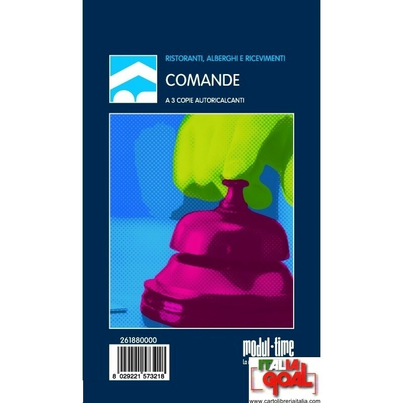 KIT 10 Blocchi Comande Modul Time 3 Copie Autoricalcanti 10x17cm
