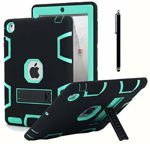 iPad 2 case, iPad 3 case, iPad 4 case, Aicase cavalletto antiurto (T7G)