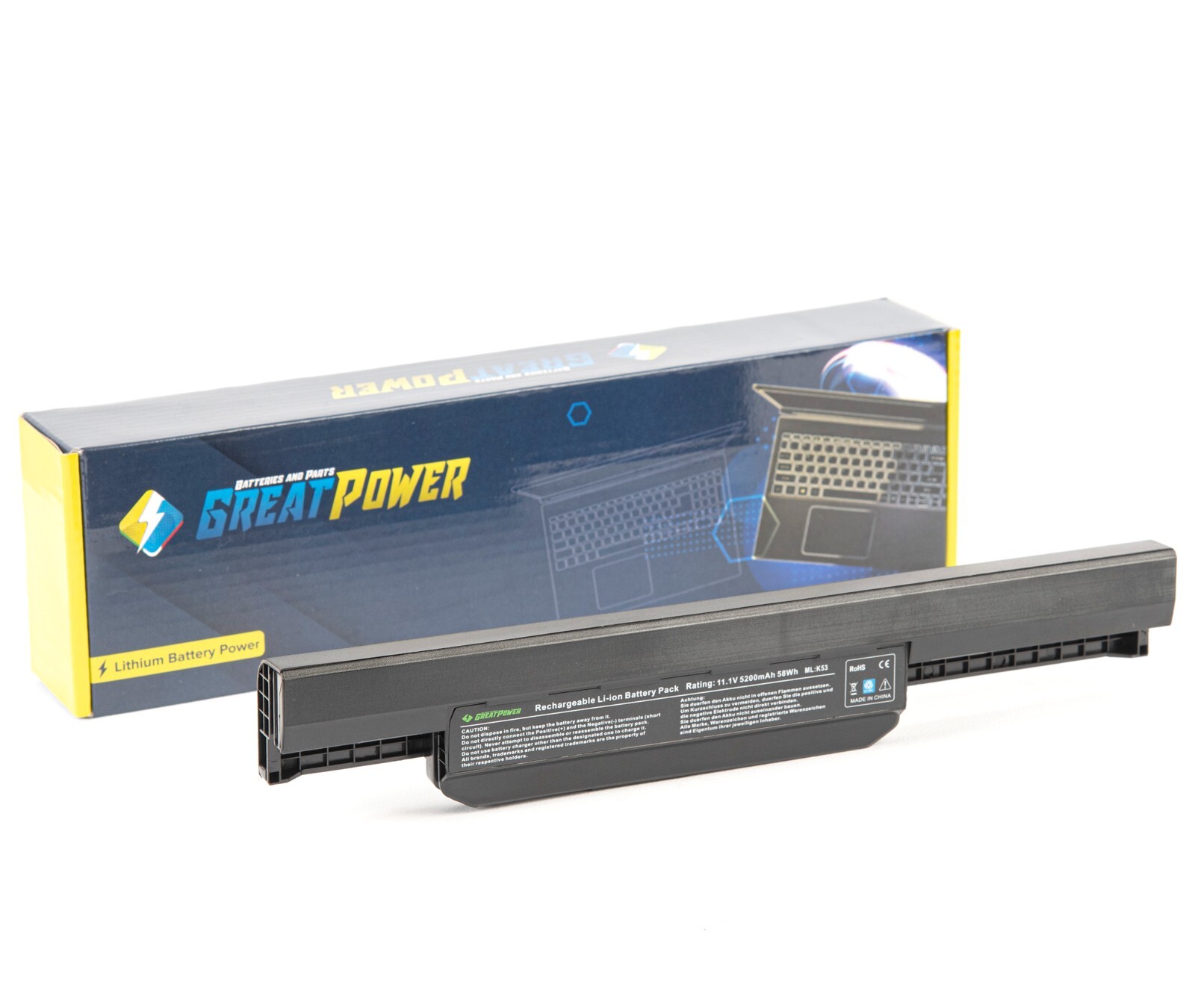 Batteria 5200mAh compatibile con Asus X54 X54C X54H X54HR X54HY X54L X54LY X84 X